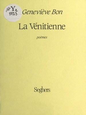 cover image of La Vénitienne